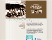 Tablet Screenshot of carousellworks.net